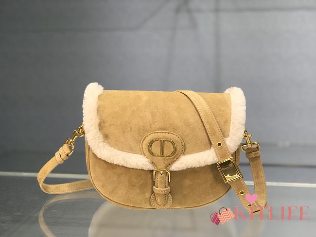 Forubags Dior Bobby  Lamb Wool For Autumn And Winter – 22x17x6 cm - 1