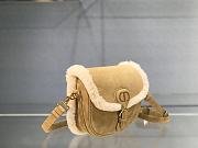Forubags Dior Bobby  Lamb Wool For Autumn And Winter – 22x17x6 cm - 5