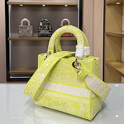 Forubags Dior Lady D-Lite Bag Lime – M0565O – 24x20x11 cm - 6