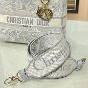 Forubags Dior Lady D-Lite Bag Gray – M0565O – 24x20x11 cm - 2