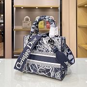 Forubags Dior Lady D-Lite Bag – 24x20x11 cm - 5