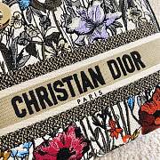 Forubags Dior Lady D-Lite Bag Hibiscus Flower  – 9027 – 24x20x11 cm - 3
