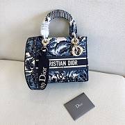 Forubags Dior Lady D-Lite Bag Coconut Tree – #950 – 24x20x11 cm - 1