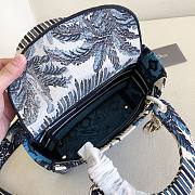 Forubags Dior Lady D-Lite Bag Coconut Tree – #950 – 24x20x11 cm - 6