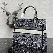 Forubags Dior Book Tote Reverse Blue – 41.5×35×18 cm - 6