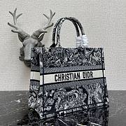 Forubags Dior Book Tote Reverse Blue – 41.5×35×18 cm - 4
