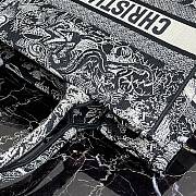 Forubags Dior Book Tote Reverse Blue – 41.5×35×18 cm - 3