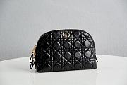Forubags Dior Caro Beauty Pouch Black -  S5047U – 23x15.5x7.5 cm - 1