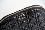 Forubags Dior Caro Beauty Pouch Black -  S5047U – 23x15.5x7.5 cm - 2