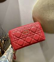 Forubags Dior Caro Double Pouch Red -  S5037U – 19x10.5x5 cm - 4