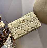 Forubags Dior Caro Double Pouch Beige -  S5037U – 19x10.5x5 cm - 6