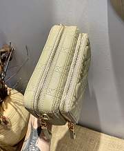 Forubags Dior Caro Double Pouch Beige -  S5037U – 19x10.5x5 cm - 4