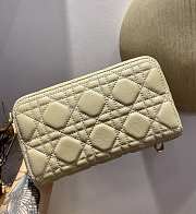 Forubags Dior Caro Double Pouch Beige -  S5037U – 19x10.5x5 cm - 2
