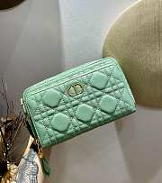 Forubags Dior Caro Double Pouch Mint - S5037U – 19x10.5x5 cm - 3
