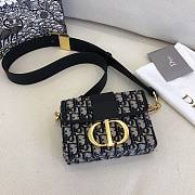 Forubags Dior 30 Montaigne Mini Box Blue – 17.5x11.5x5 cm - 1