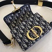 Forubags Dior 30 Montaigne Mini Box Blue – 17.5x11.5x5 cm - 6
