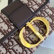 Forubags Dior 30 Montaigne Mini Box Red – 17.5x11.5x5 cm - 4
