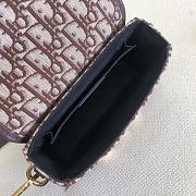 Forubags Dior 30 Montaigne Mini Box Red – 17.5x11.5x5 cm - 6
