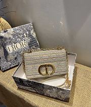 Forubags Dior Caro Pinstripe Bag – M1210 - 20x12x7 cm - 1