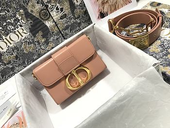 Forubags Dior 30 Montaigne Box Bag Pink – M9204 - 17.5x11.5x5 cm