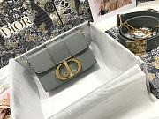 Forubags Dior 30 Montaigne Box Bag Gray – M9204 - 17.5x11.5x5 cm - 1