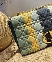 Forubags Dior Caro Chain Bag Denim – 20x12x7 cm - 6