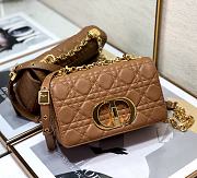 Forubags Dior Caro Sheepskin Lining Brown – 20cm - 1