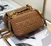 Forubags Dior Caro Sheepskin Lining Brown – 20cm - 6
