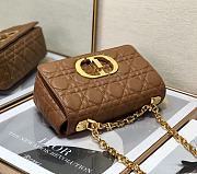 Forubags Dior Caro Sheepskin Lining Brown – 20cm - 3