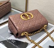 Forubags Dior Caro Sheepskin Lining Pink – 20cm - 4