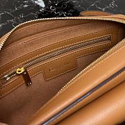 Forubags Dior Saddle Double Pouch Soft Cowhide Cognac-Colored – S5668C – 19x10.5x5cm - 4