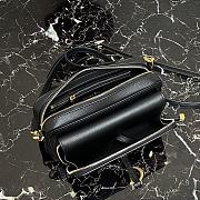 Forubags Dior Saddle Double Pouch Soft Cowhide Black – S5668C – 19x10.5x5cm - 3
