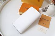 Louis Vuitton Brazza Epi Embossed Leather Wallet White - M80788 - 10 x 19 x 2 cm - 2