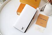 Louis Vuitton Brazza Epi Embossed Leather Wallet White - M80788 - 10 x 19 x 2 cm - 4