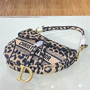 Forubags Dior Saddle Leopard Print - 9012 - 25.5×20×6.5 cm - 5