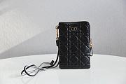 Forubags Dior Caro Multifunctional Bag Black - 327 – 18.5x12x7.5 cm - 4