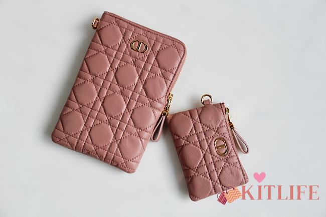 Forubags Dior Caro Multifunctional Bag Pink - 327 – 18.5x12x7.5 cm - 1