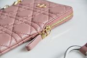 Forubags Dior Caro Multifunctional Bag Pink - 327 – 18.5x12x7.5 cm - 4