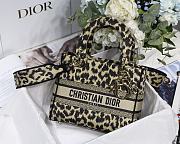 Forubags Dior Lady Leopard Print Light Gold - M8002 – 24x20x11 cm - 1