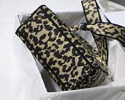 Forubags Dior Lady Leopard Print Light Gold - M8002 – 24x20x11 cm - 6