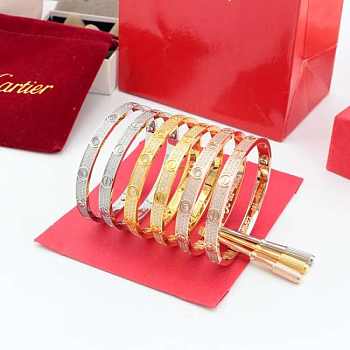 Cartier Love Bracelet Gold/Rose Gold/Silver