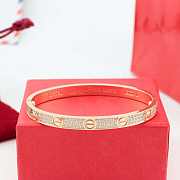 Cartier Love Bracelet Gold/Rose Gold/Silver - 6