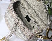 Forubags Dior Saddle Oblique Embroidery Stripes - M9001 – 25.5 x 20 x 6.5 cm - 6