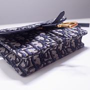 Forubags Dior Oblique Jacquard  Waist Bag Blue - 83147 - 17X11X4 cm - 5