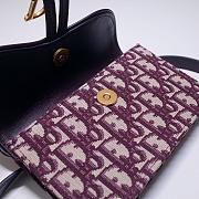 Forubags Dior Oblique Jacquard  Waist Bag Red - 83147 - 17X11X4 cm - 5