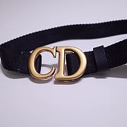Forubags Dior Flat Belt Pouch Oblique Jacquard - 1003L - 18.5x11x2 cm - 3