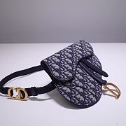 Forubags Dior Flat Belt Pouch Oblique Jacquard - 1003L - 18.5x11x2 cm - 4