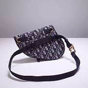 Forubags Dior Flat Belt Pouch Oblique Jacquard - 1003L - 18.5x11x2 cm - 5