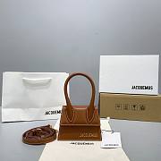 Forubags Jacquemus Leather Brown Mini – 2102 – 12x8x5 cm - 1