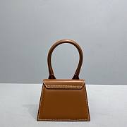 Forubags Jacquemus Leather Brown Mini – 2102 – 12x8x5 cm - 2